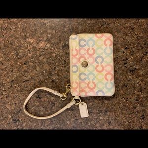 Coach wristlet